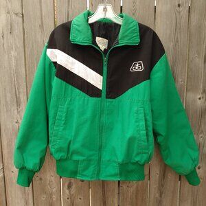 Vintage Pioneer Seed Jacket Size Medium Insulated Farmer Coat 48" Chest